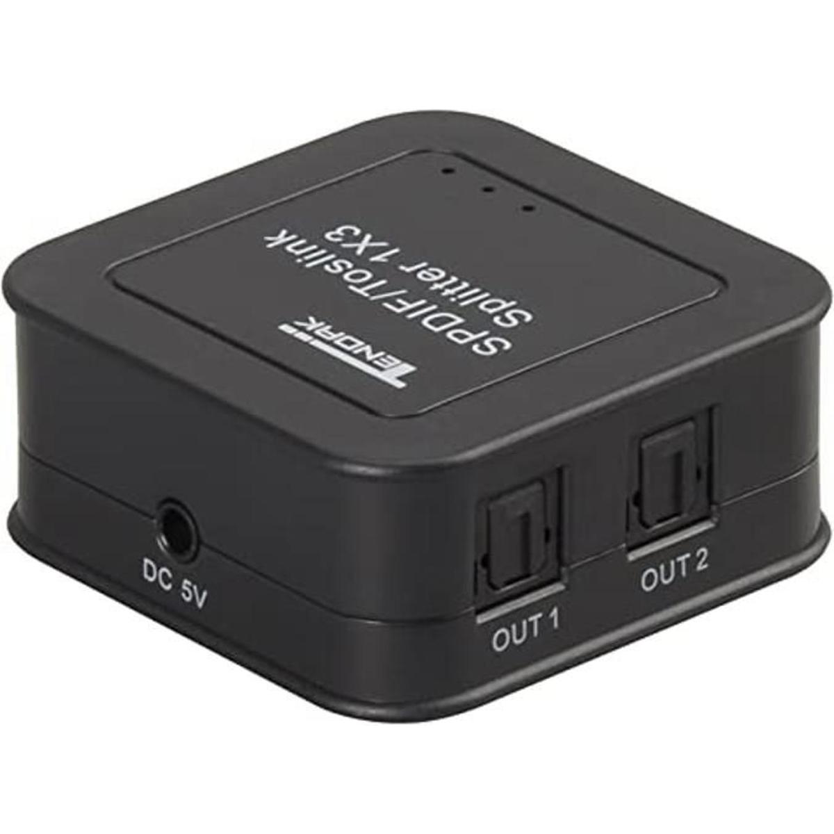 Tendak 5.1CH SPDIF TOSLINK caja de conmutador de audio de