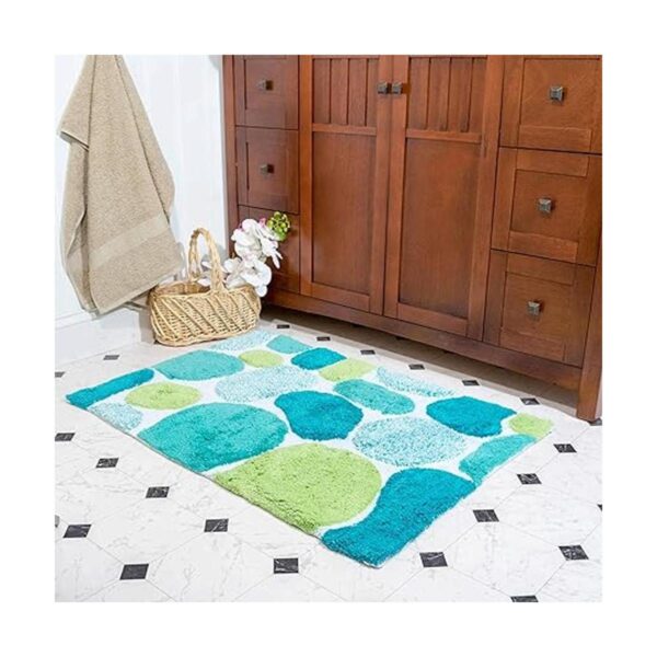 Chesapeake 29401 Pebbles Brights Camino de baño azul para