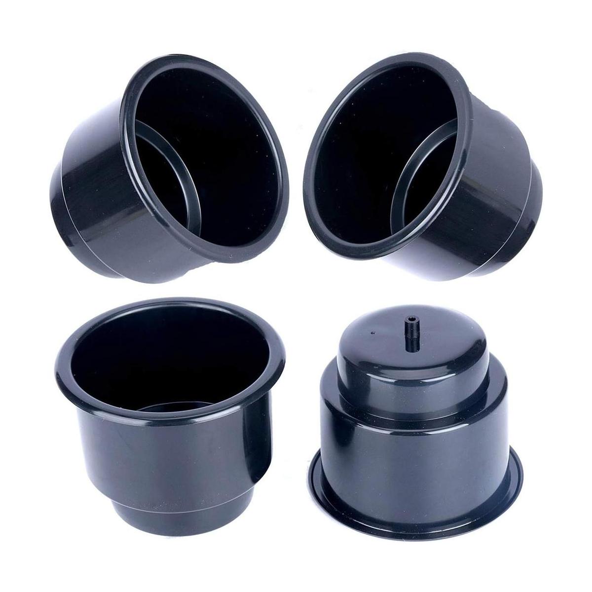 Amarinemade Juego de 4 soportes plásticos retráctiles
