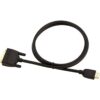 Cable adaptador HDMI a DVI negro 3 pies paquete de 1_5