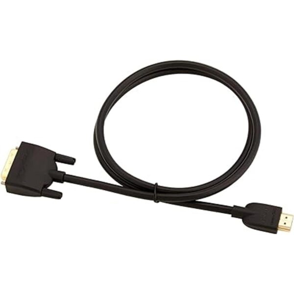 Cable adaptador HDMI a DVI negro 3 pies paquete de 1_5