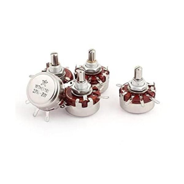 Uxcell 5pcs 22 K Ohm 2 W resistencia variable Wirewound_1