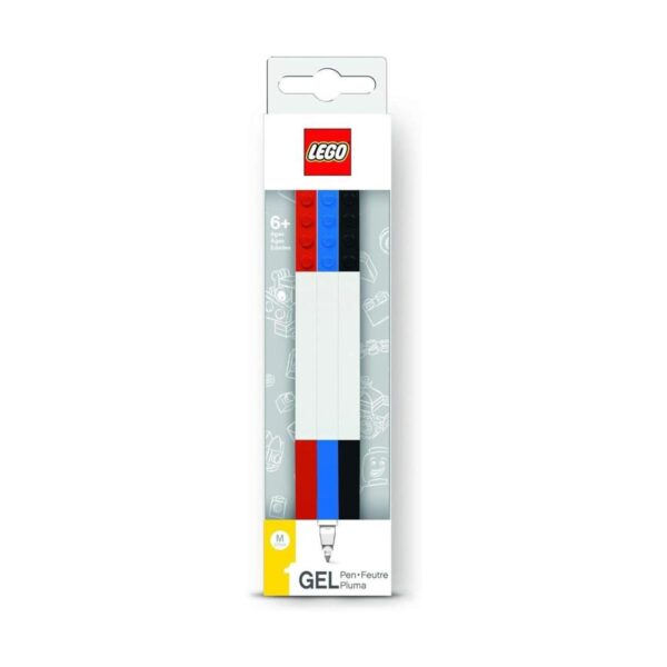 LEGO Stationery Paquete de 3 bolígrafos de gel de colores_1