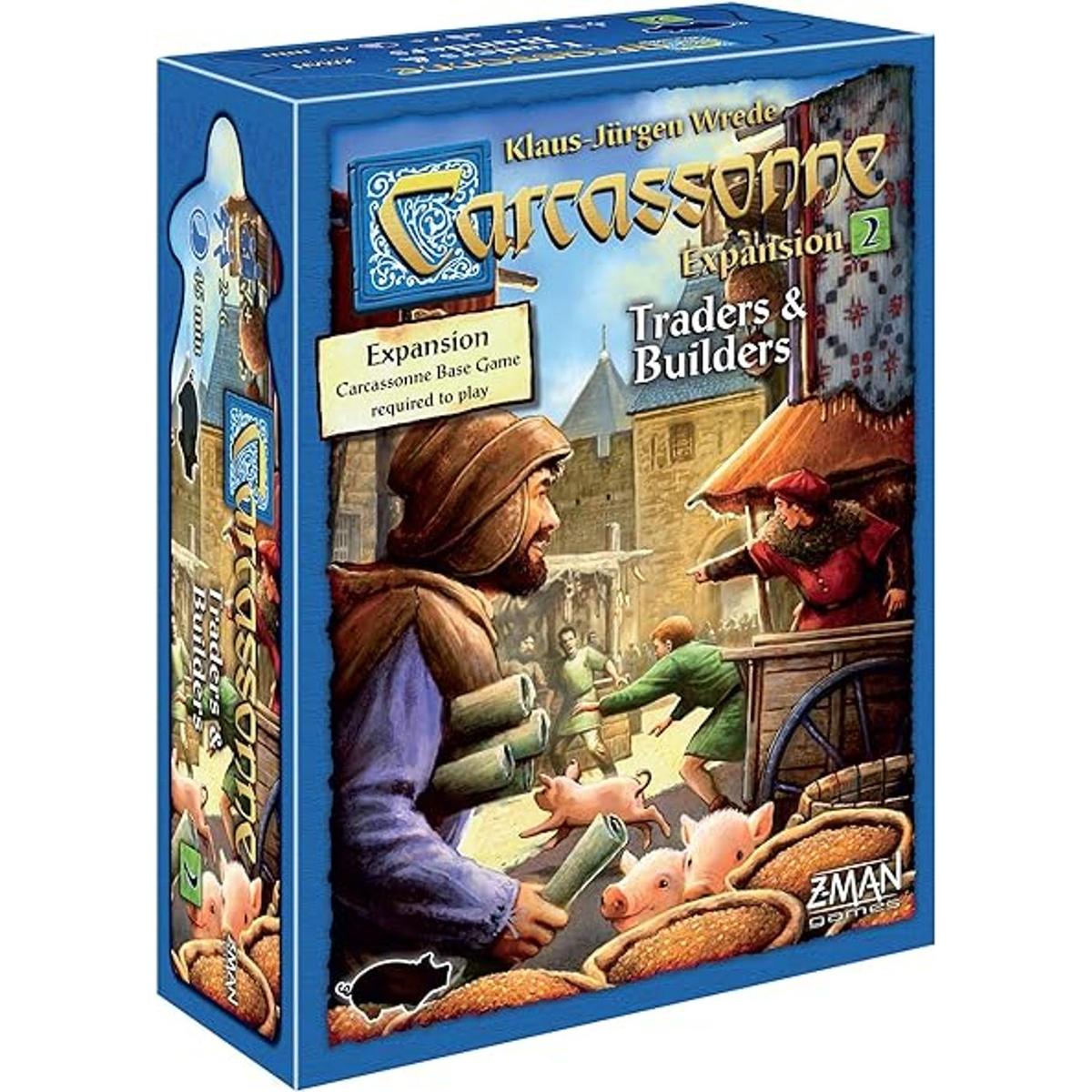 Carcassonne Expansion 2 Juegos de Los Comerciantes y Los