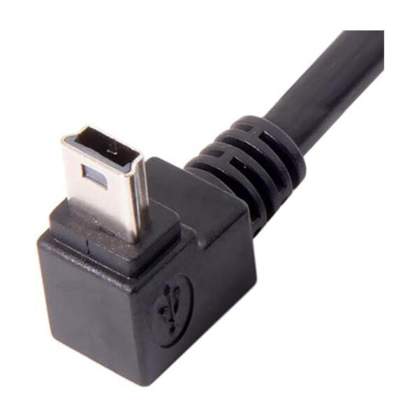 CY 2pcs GPS Mini USB 5P 90 grados arriba abajo ángulo_3