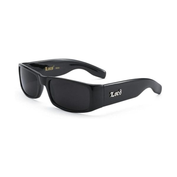 Locs anteojos de sol Mens Original Gangster Negro Hardcore_1