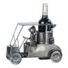 BRUBAKER Soporte para botella de vino estatua de