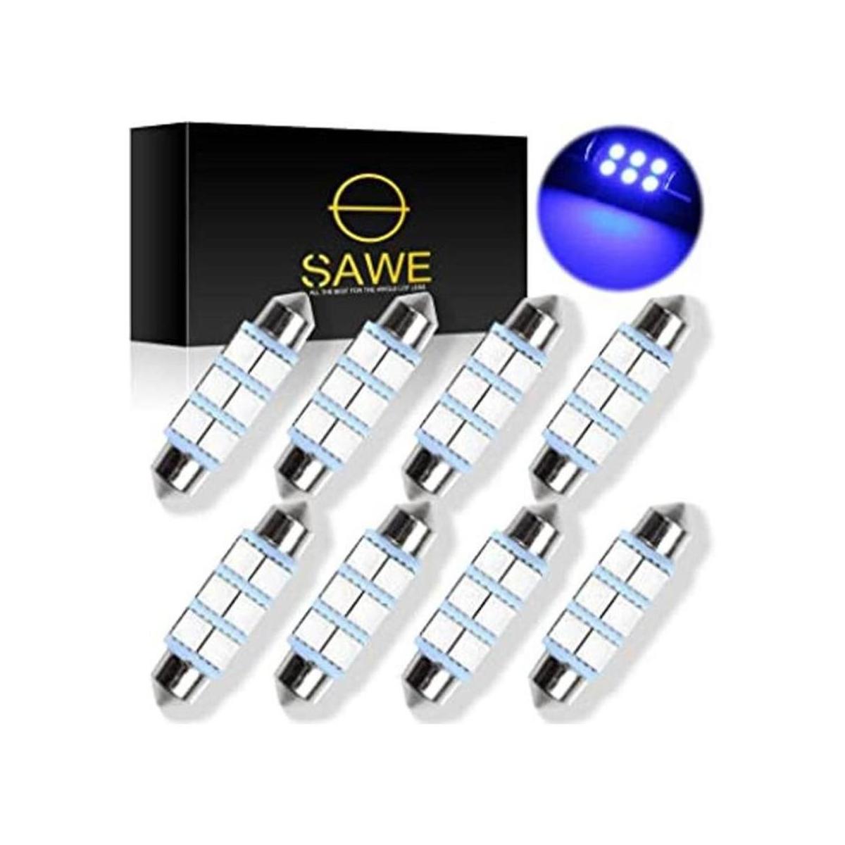 Foco Sawe de 1.72 pulgadas LED Festoon 5050 6SMD para
