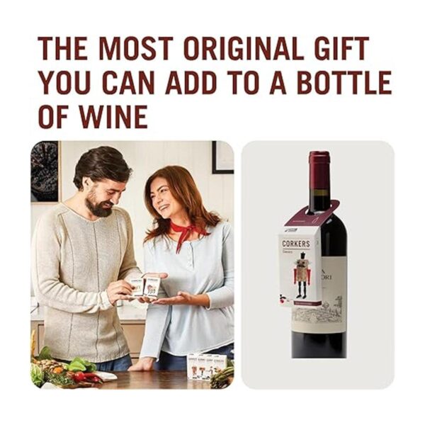 Corkers Classic Toys Accesorios de vino regalo novedoso