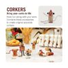 Corkers Classic Toys Accesorios de vino regalo novedoso