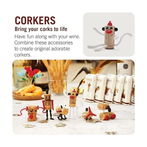 Corkers Classic Toys Accesorios de vino regalo novedoso