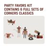 Corkers Classic Toys Accesorios de vino regalo novedoso