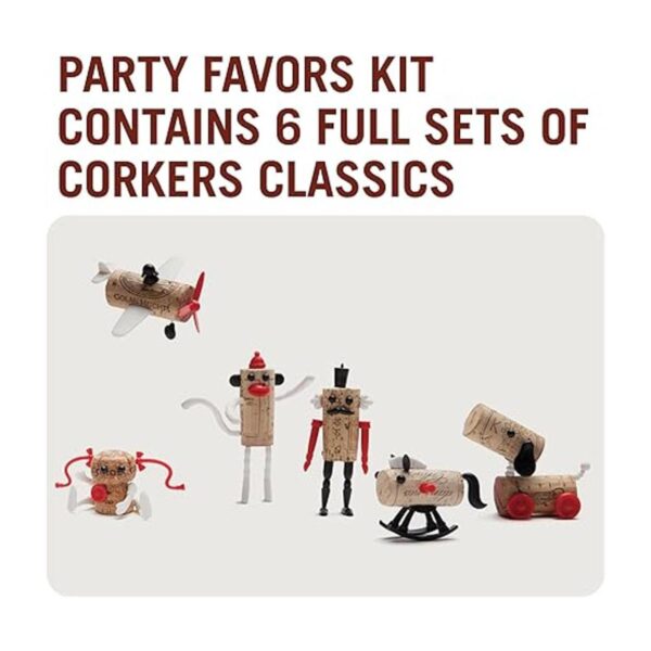 Corkers Classic Toys Accesorios de vino regalo novedoso