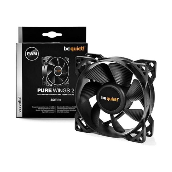 Be quiet. Pure Wings 2 80 mm ventilador PWM 182 dBA_2