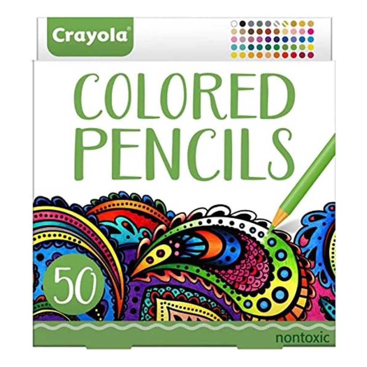 Crayola Lápices de colores 50 unidades colores