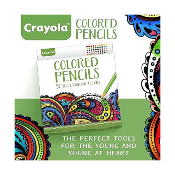 Crayola Lápices de colores 50 unidades colores_5