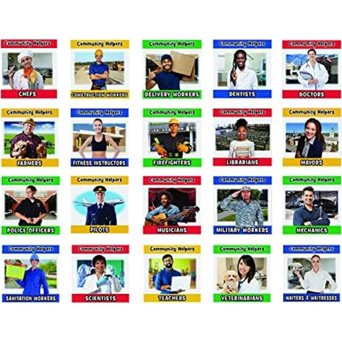 Fun Express Community Helper Reader Folletos Juego de