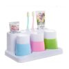 Eslite Soporte de pasta dental y cepillo de dientes para