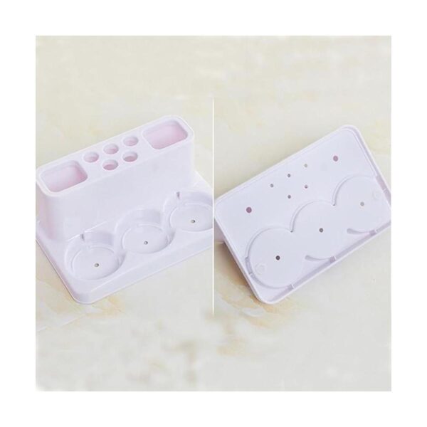 Eslite Soporte de pasta dental y cepillo de dientes para