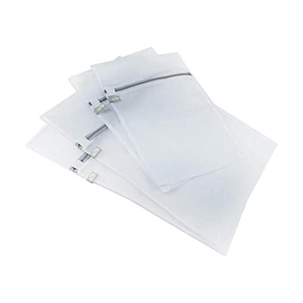 HUJI Juego de 4 bolsas de ropa interior con cremallera