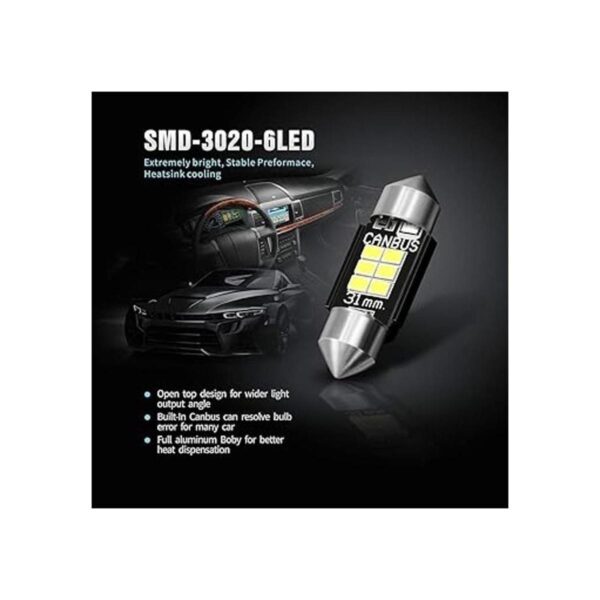 Focos SiriusLED Festoon de 400 lúmenes y blanco puro sin_2