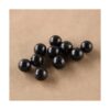 Karelian Heritage Shungite Juego de 50 cuentas redondas
