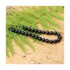 Karelian Heritage Shungite Juego de 50 cuentas redondas