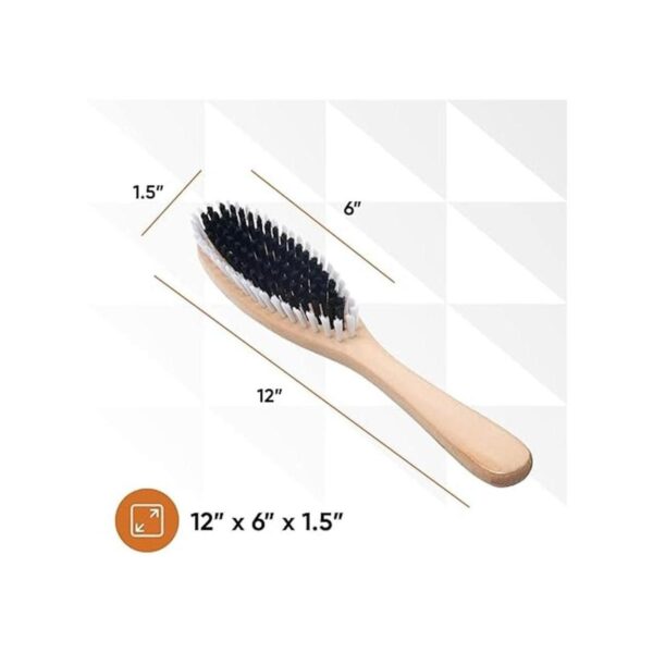 Superio Cepillo para ropa de cerdas resistentes mango de_2
