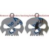 Soporte de campanilla con diseño de calaverasoporte para_4