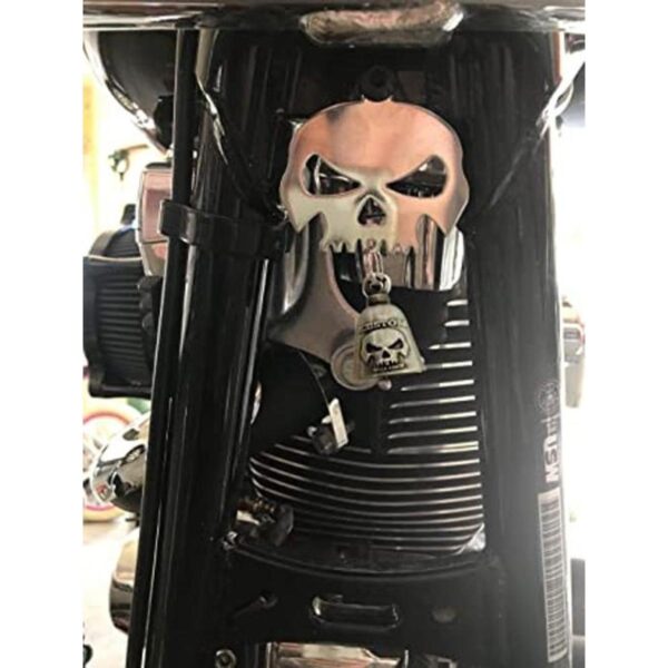 Soporte de campanilla con diseño de calaverasoporte para_1
