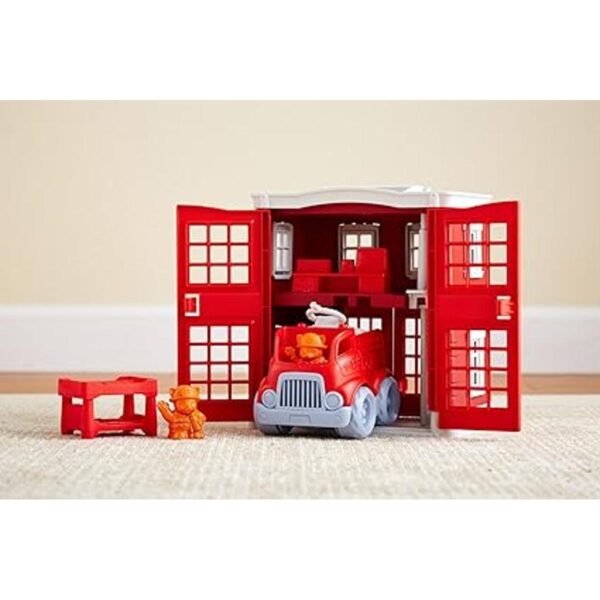 Juego de estación de bomberos Green Toys_5