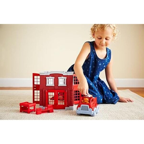 Juego de estación de bomberos Green Toys_3