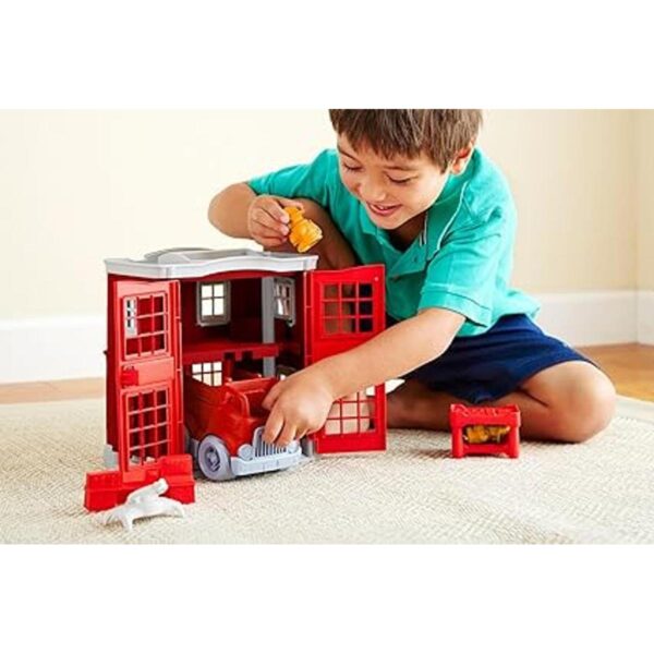 Juego de estación de bomberos Green Toys_2