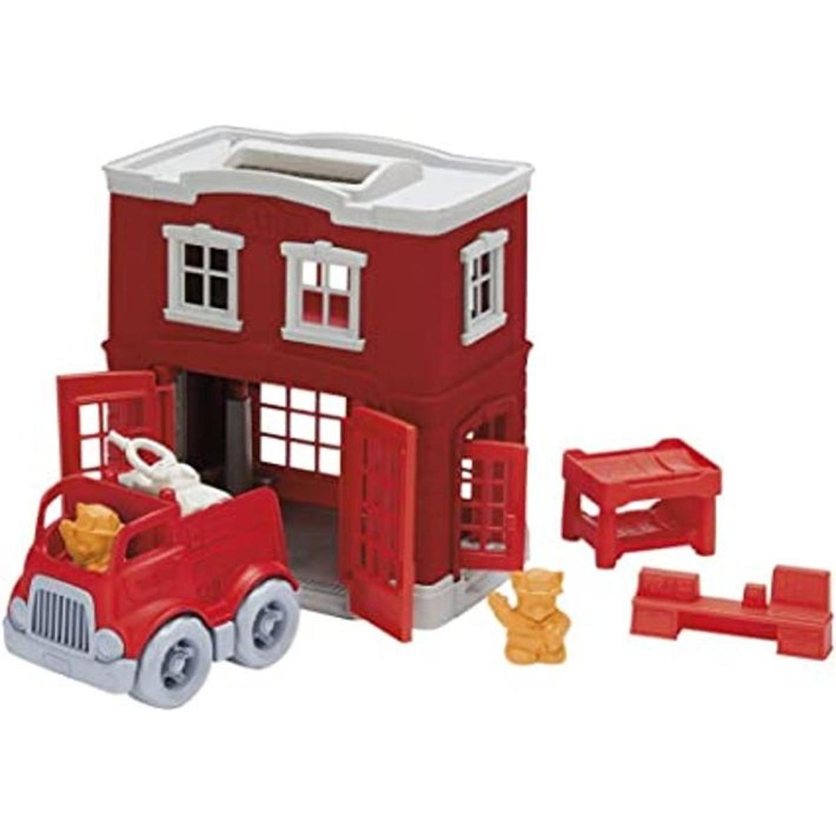 Juego de estación de bomberos Green Toys