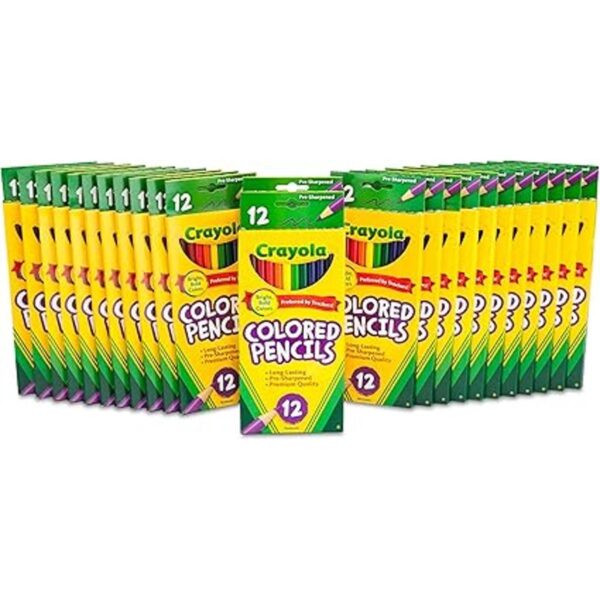 Crayola Lápices de colores a granel preafilados 12_5