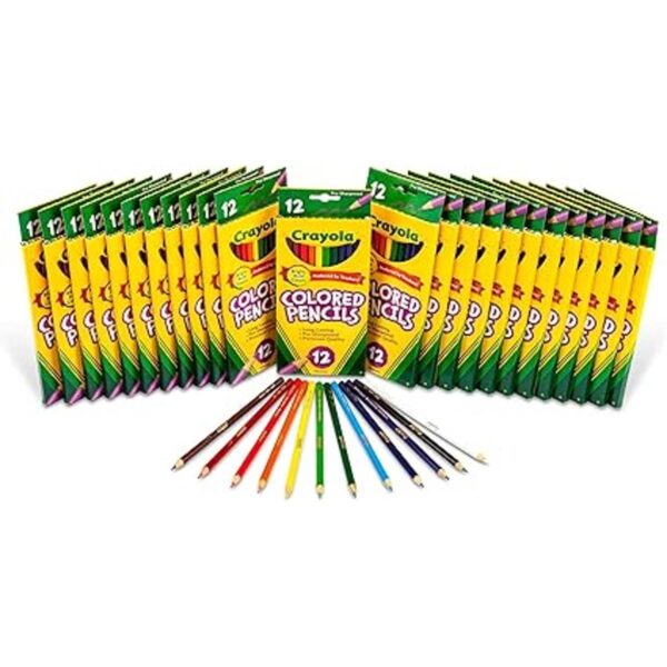 Crayola Lápices de colores a granel preafilados 12_3