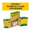 Crayola Lápices de colores a granel preafilados 12_2