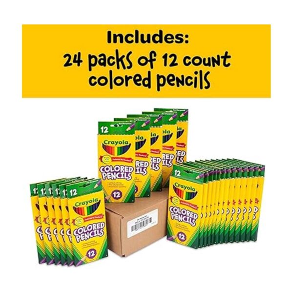 Crayola Lápices de colores a granel preafilados 12_2