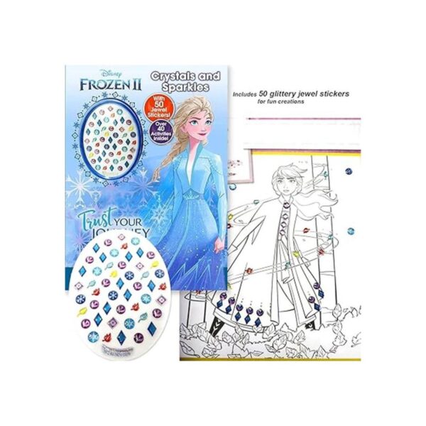 Disney Frozen and Frozen Juego de 2 libros de actividades_2
