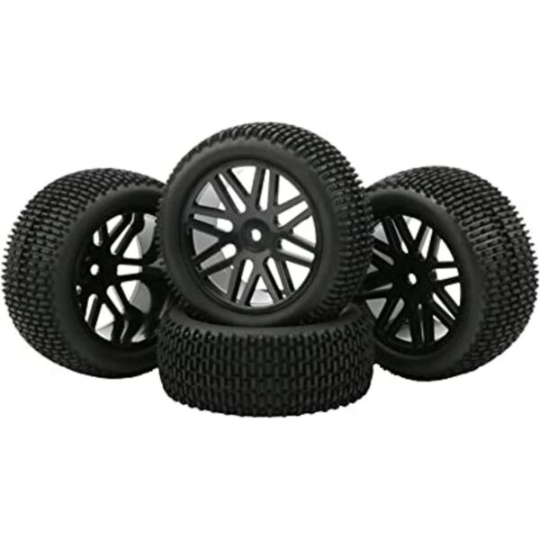 RC 110 Neumáticos de goma para coche todoterreno y llanta_1
