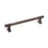 Amerock Tirador de gabinete Gunmetal 6516 pulgadas_1