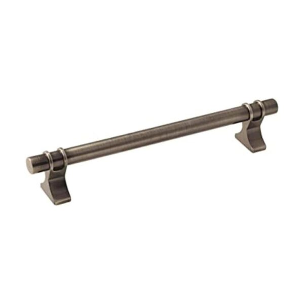 Amerock Tirador de gabinete Gunmetal 6516 pulgadas_1