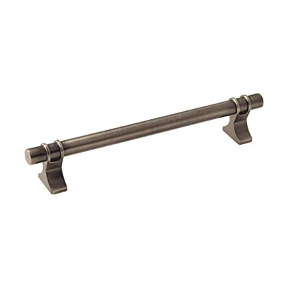 Amerock Tirador de gabinete Gunmetal 6516 pulgadas