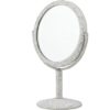 TISHAA Espejo de tocador de maquillaje brillante Soporte