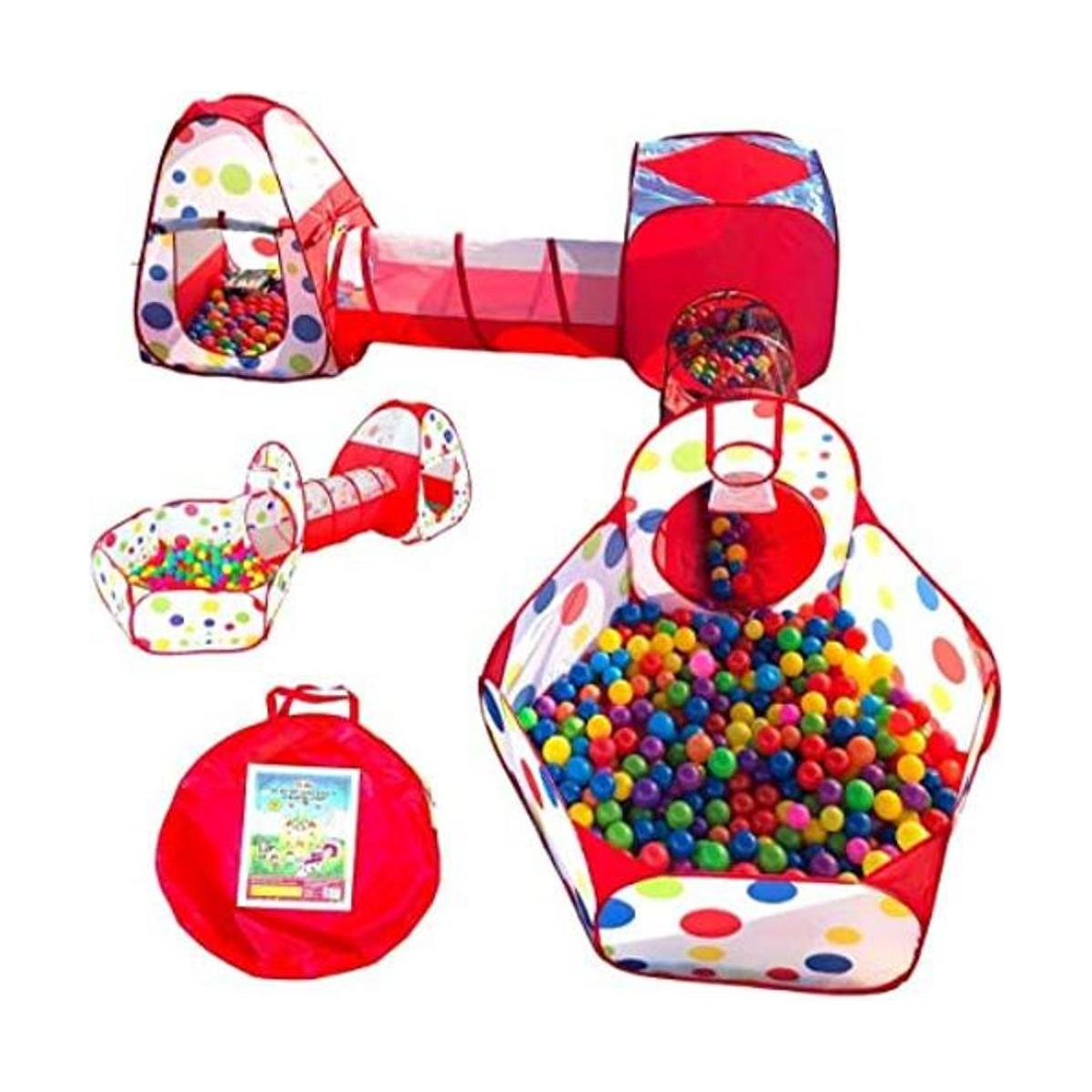 Playz Tienda de campaña de 5 piezas para niños túneles de