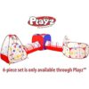 Playz Tienda de campaña de 5 piezas para niños túneles de_4