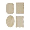 Creative Hobbies Placas de madera sin terminar 6.5 x 4.5_1