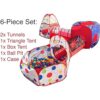 Playz Tienda de campaña de 5 piezas para niños túneles de_2
