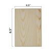 Creative Hobbies Placas de madera sin terminar 6.5 x 4.5_2