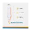 Bombilla fluorescente compacta de 13 W 2 pines GX23 base